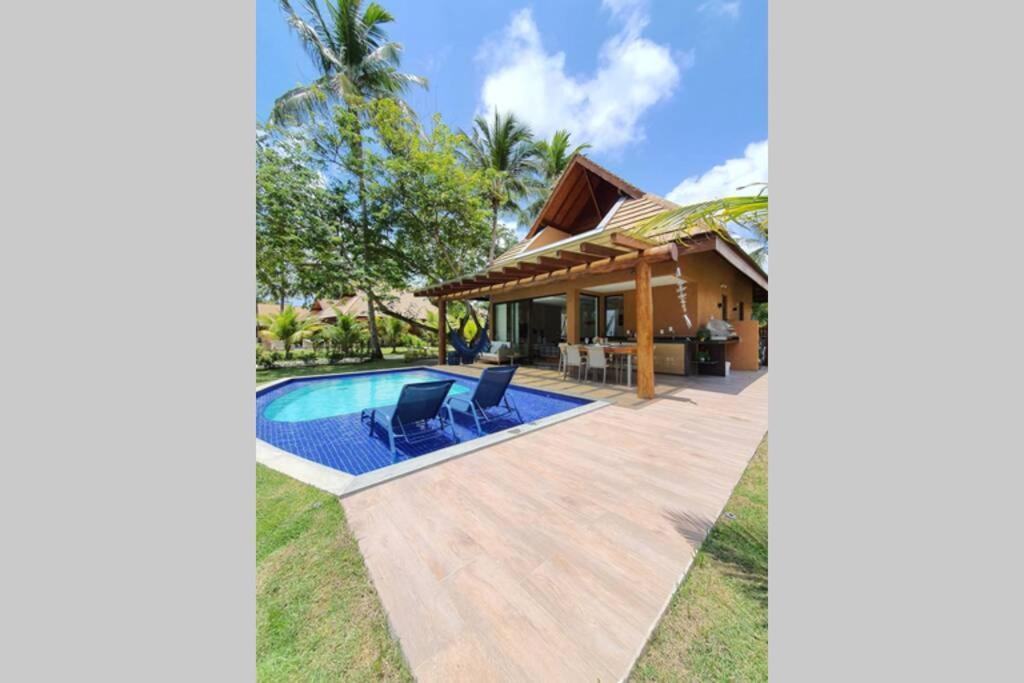 Bangalo A Beira Mar No Eco Resort بريا دوس كارنيروس المظهر الخارجي الصورة