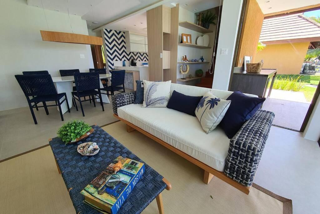 Bangalo A Beira Mar No Eco Resort بريا دوس كارنيروس المظهر الخارجي الصورة