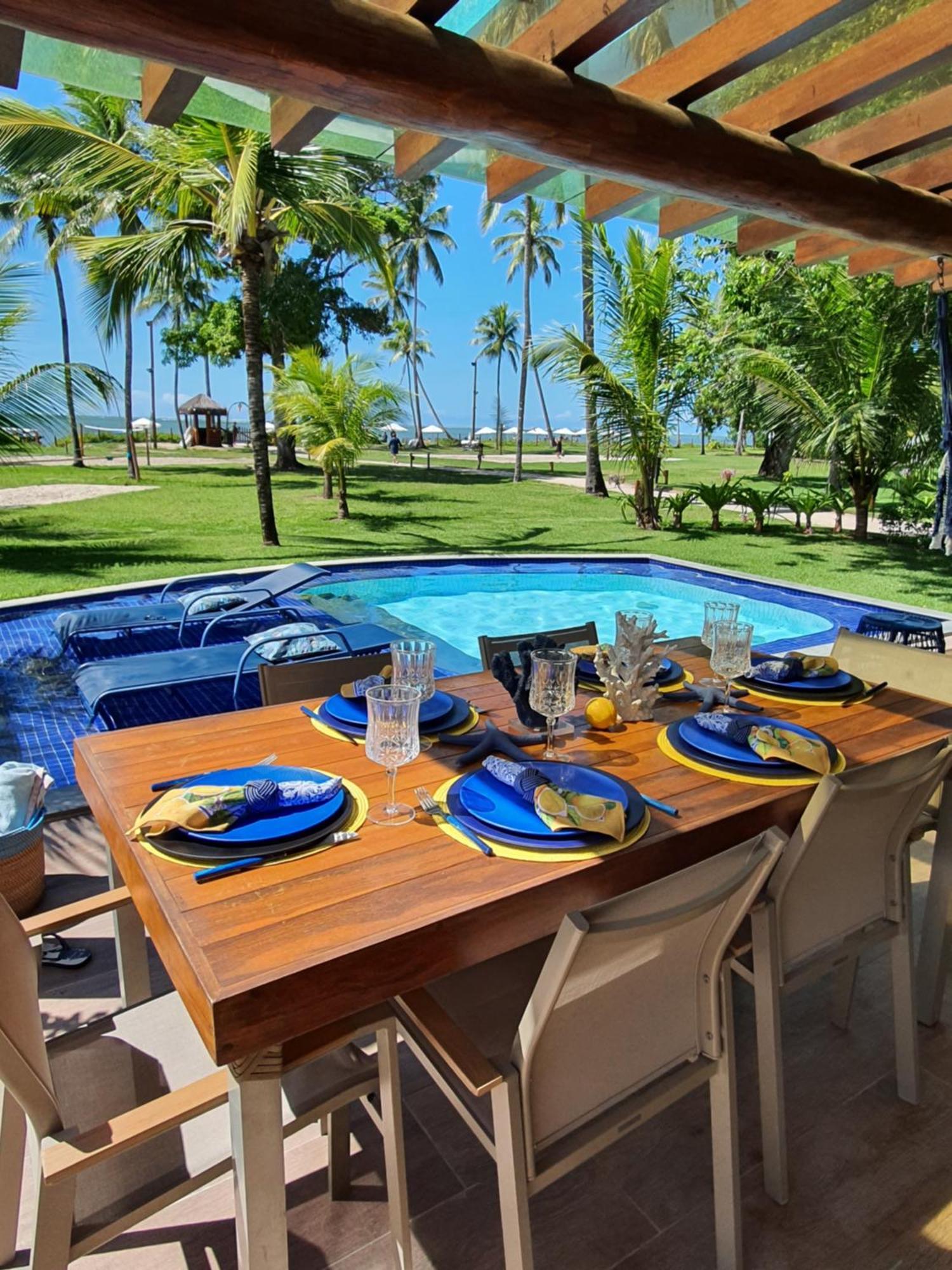 Bangalo A Beira Mar No Eco Resort بريا دوس كارنيروس المظهر الخارجي الصورة